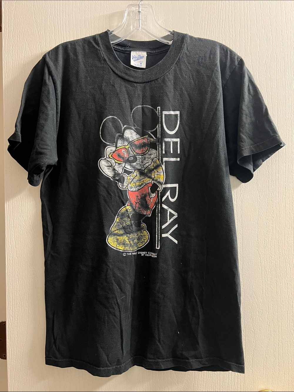 Delray Mickey Graphic Tee - Black